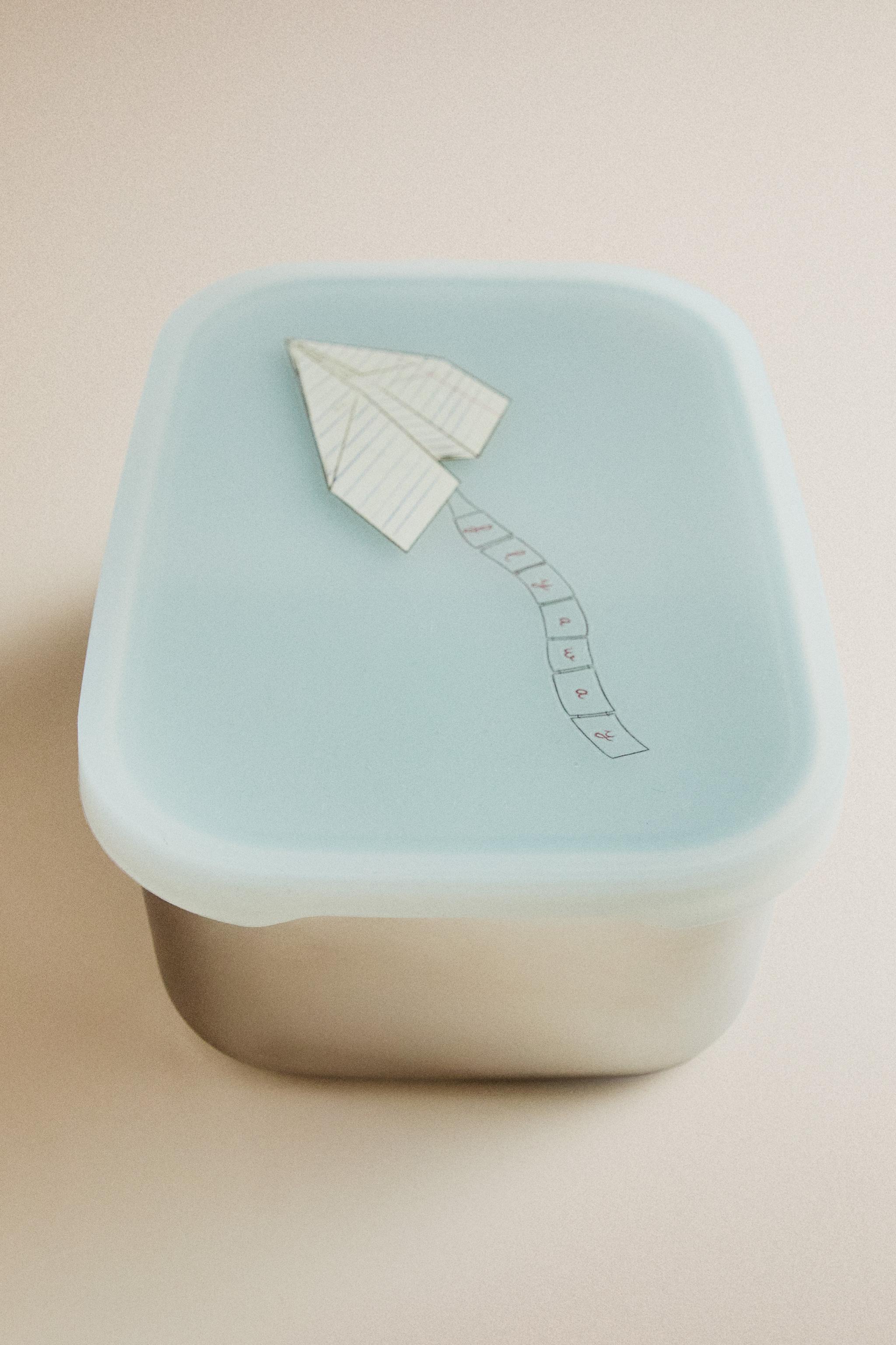 KIDS' PAPER AIRPLANE LUNCHBOX